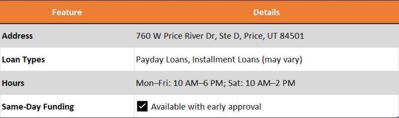 check n go price utah
