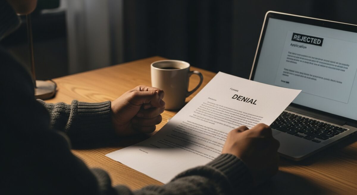 What happens if your cash advance application is denied?