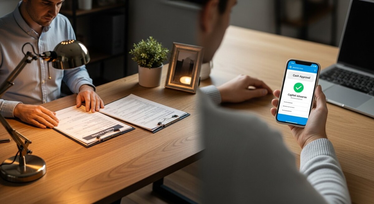 bank loan vs online advance cash